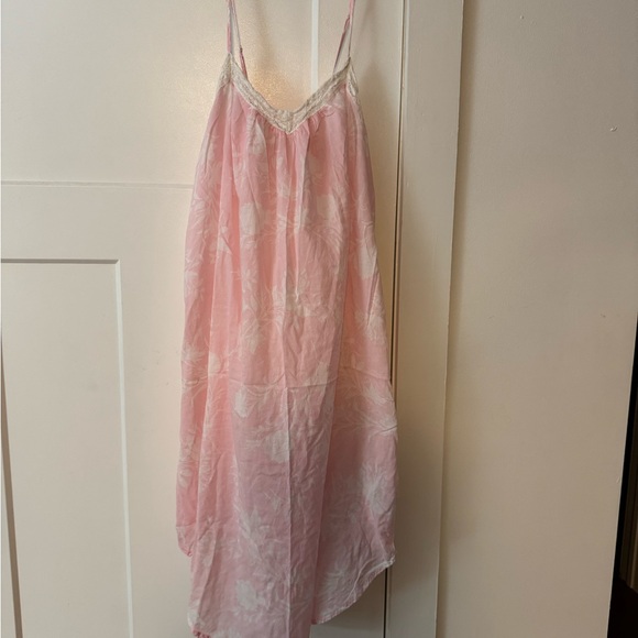 Blush Lace-Trimmed Chemise - Picture 1 of 2